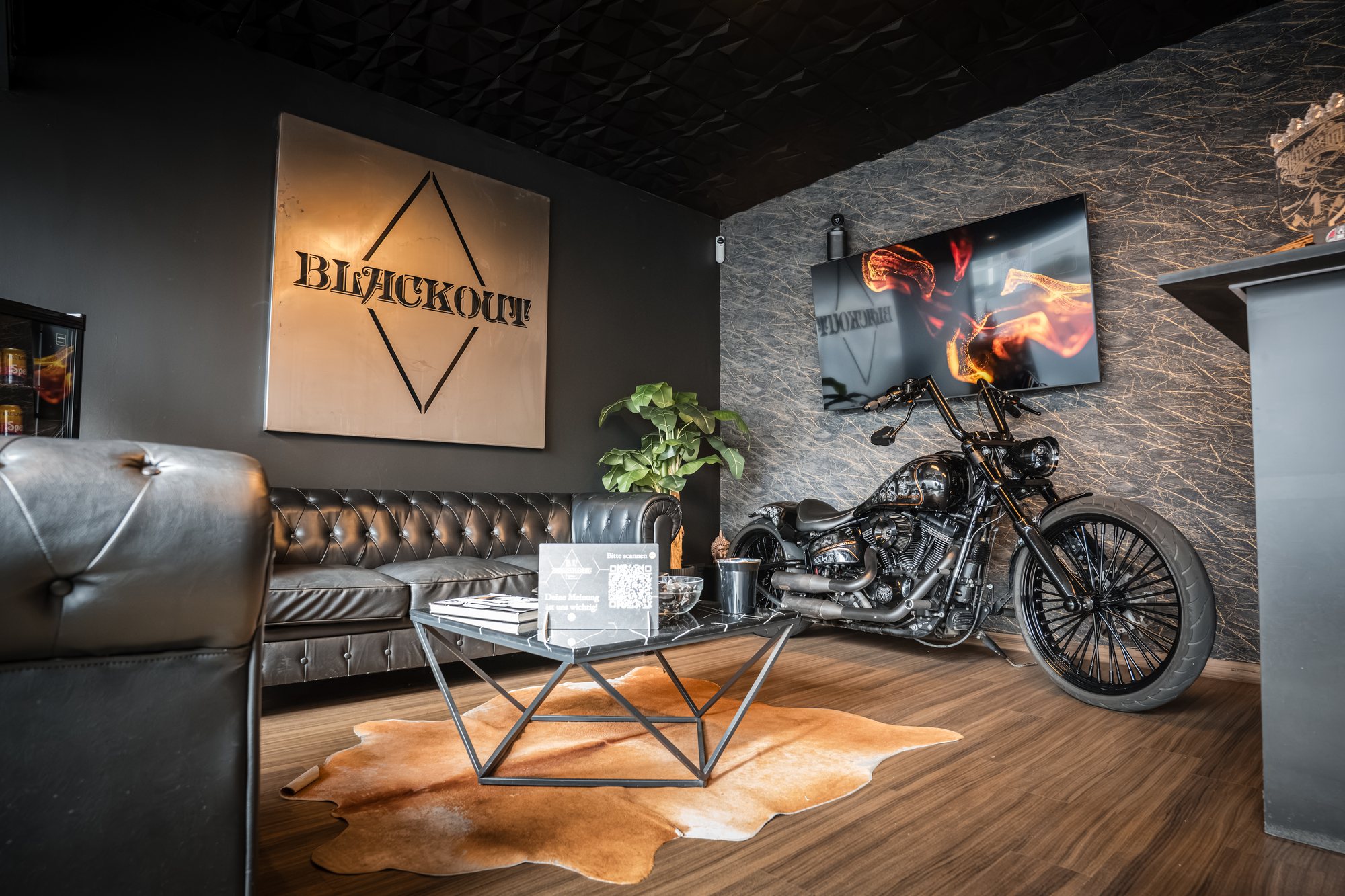 Empfangsbereich im Blackout Ink Studio