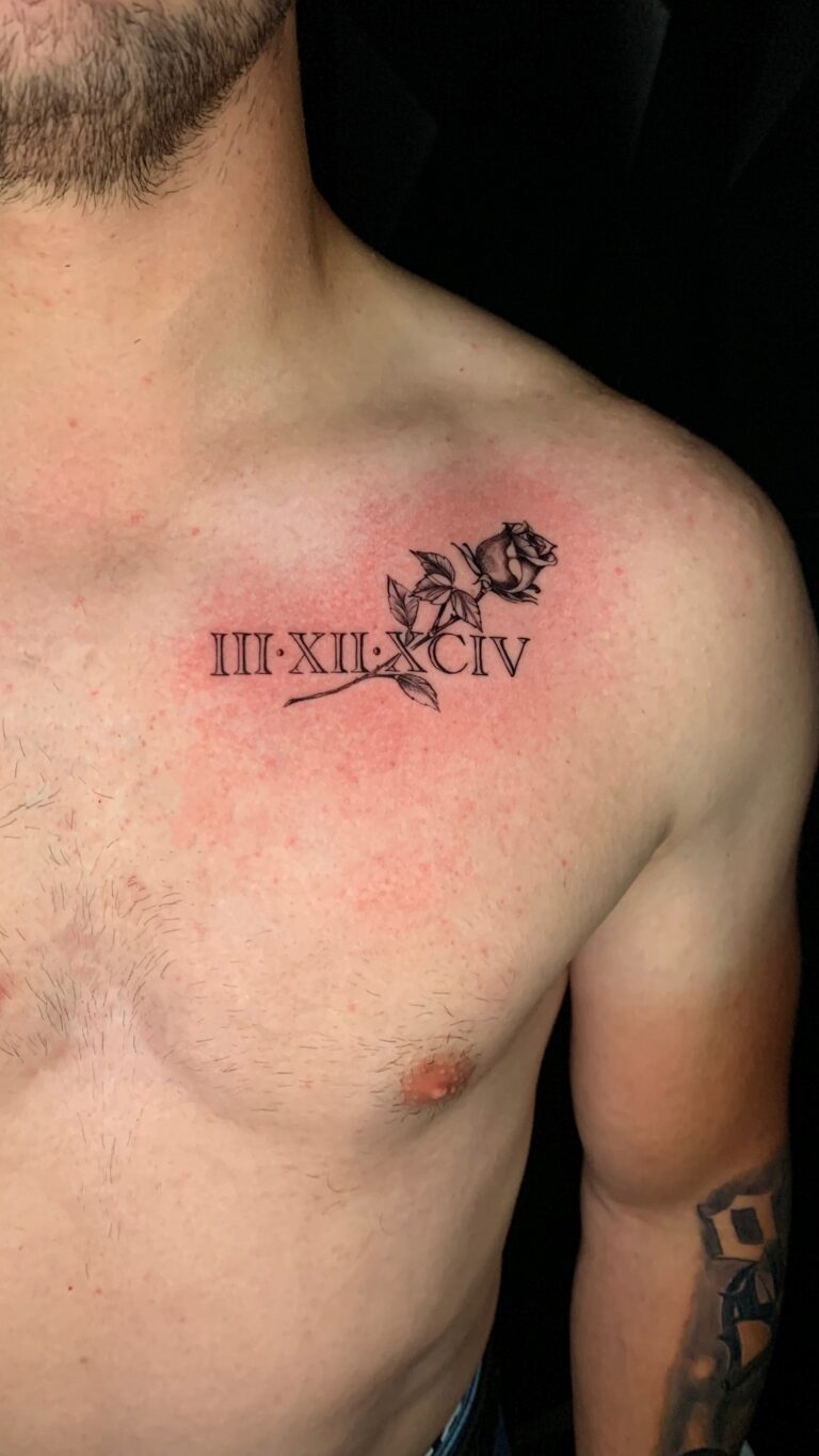 Fineline-Tattoo von Blackout Ink