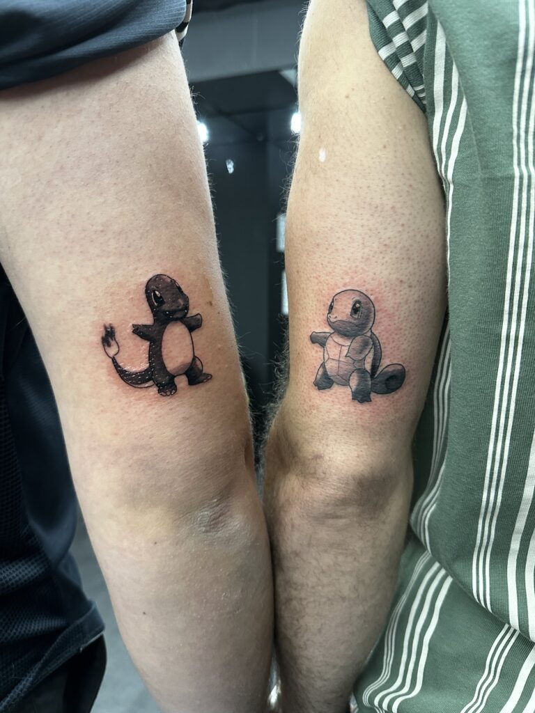 Fineline-Tattoo von Blackout Ink