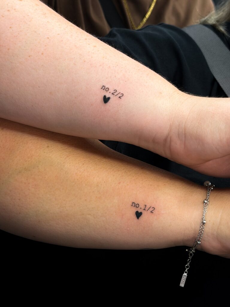 Fineline-Tattoo von Blackout Ink